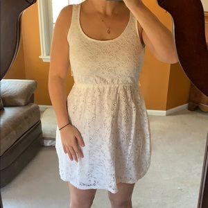 NEVER WORN White Lace Dress